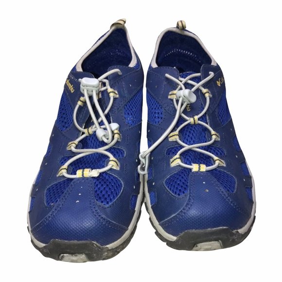 Columbia Windsor Soaker Blue Outdoor Mesh Water Hiking Shoes Boy's 6 - Picture 2 of 9